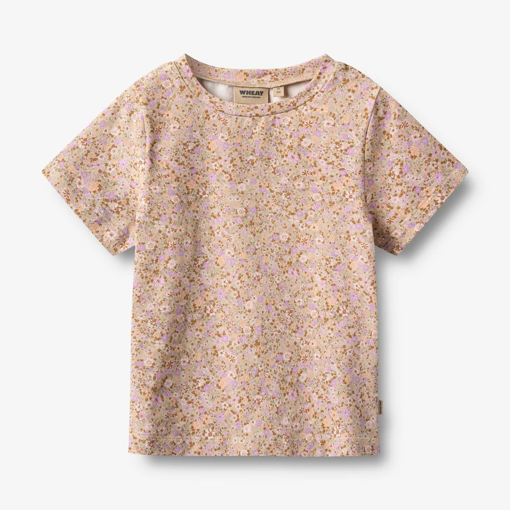 2 T-Shirt S/S Manna - lilac flower meadow