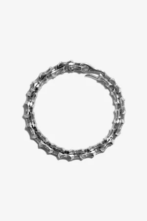 .925 Goth Link Bracelet | Silver