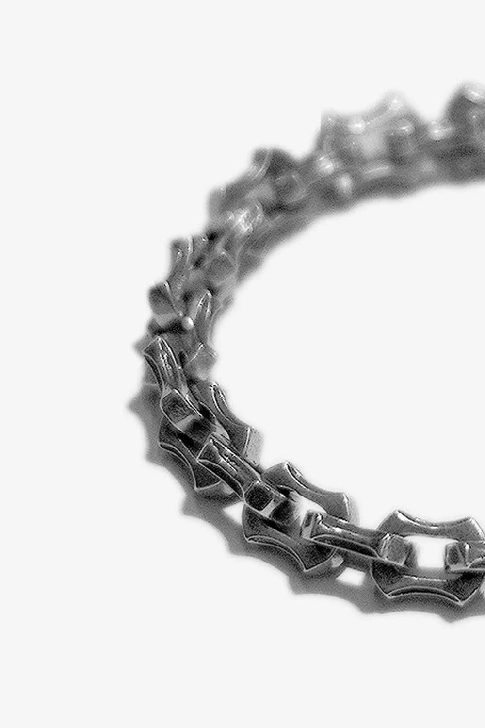.925 Goth Link Bracelet | Silver