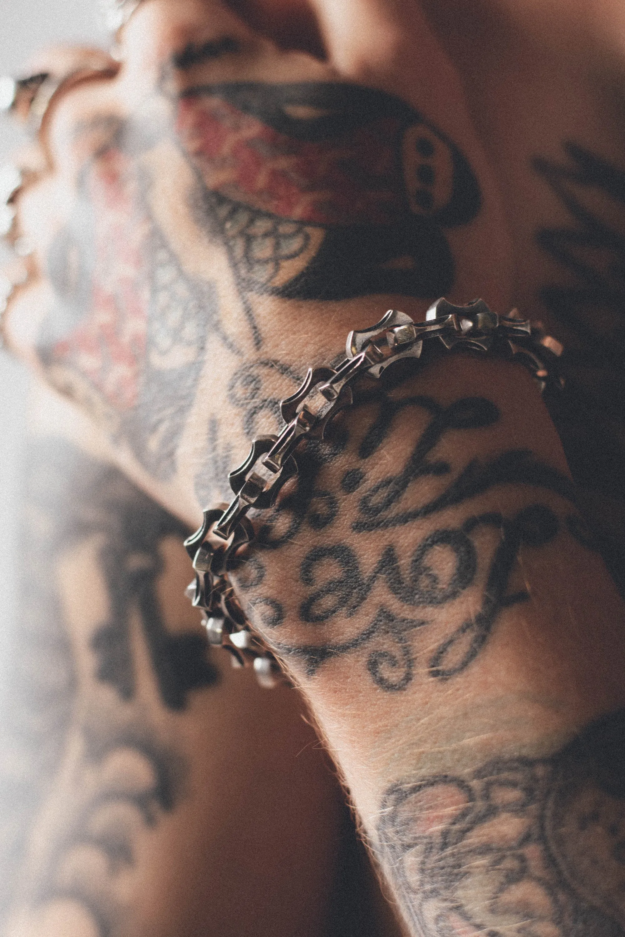 .925 Goth Link Bracelet | Silver