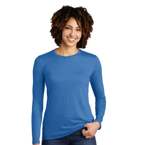 Allmade Women's Tri-Blend Long Sleeve Crewneck Shirt