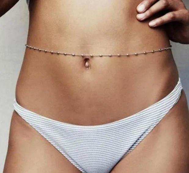 Amazing Rhinestone Back - Hand - Belly - Leg-Chains ~  Body Bling Accessories