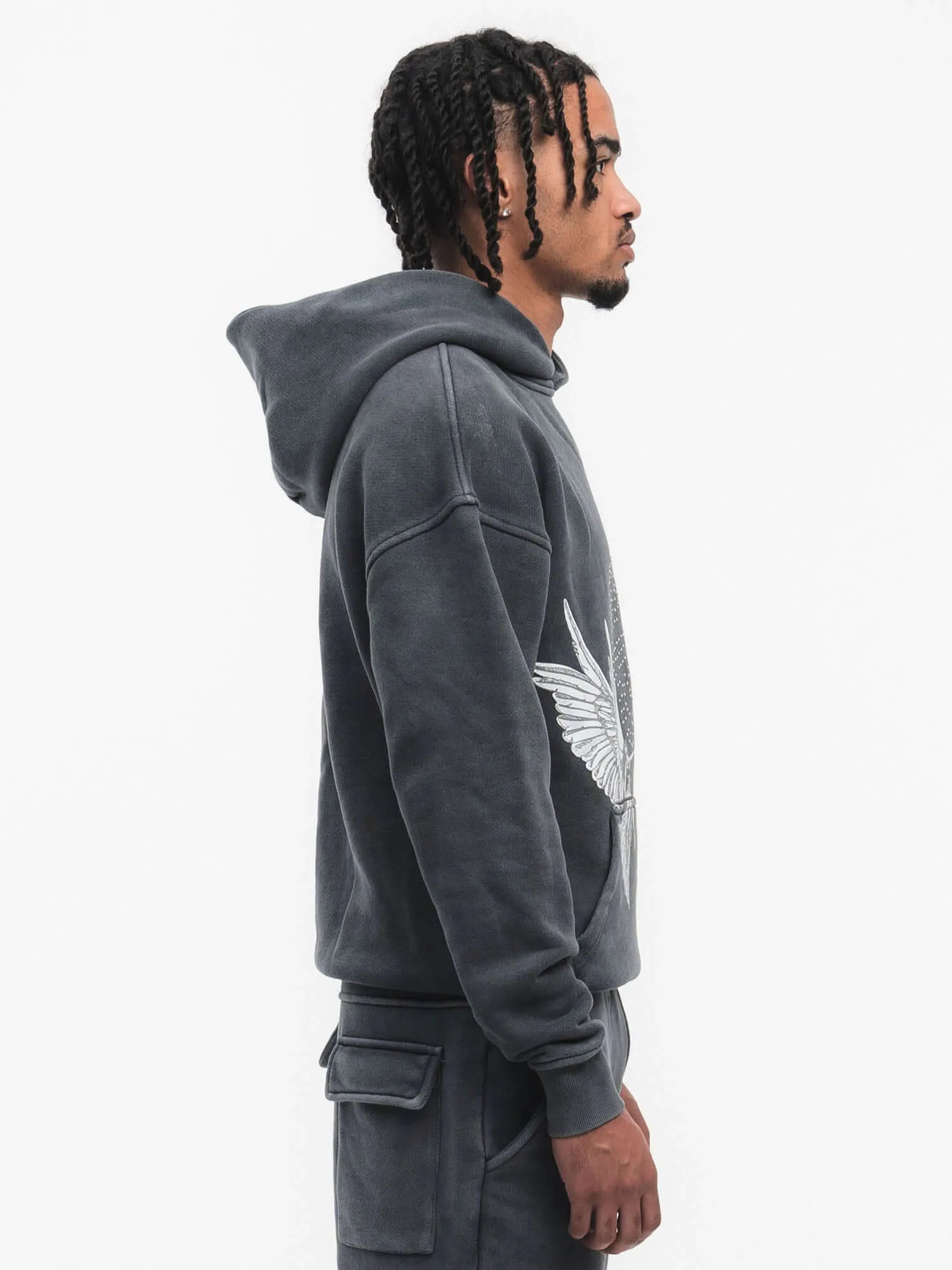 Angel World Washed Hoodie