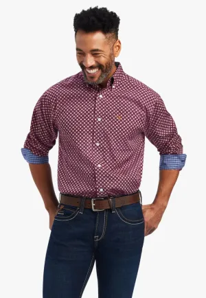 Ariat Mens Wrinkle Free Deklan Classic Long Sleeve Shirt