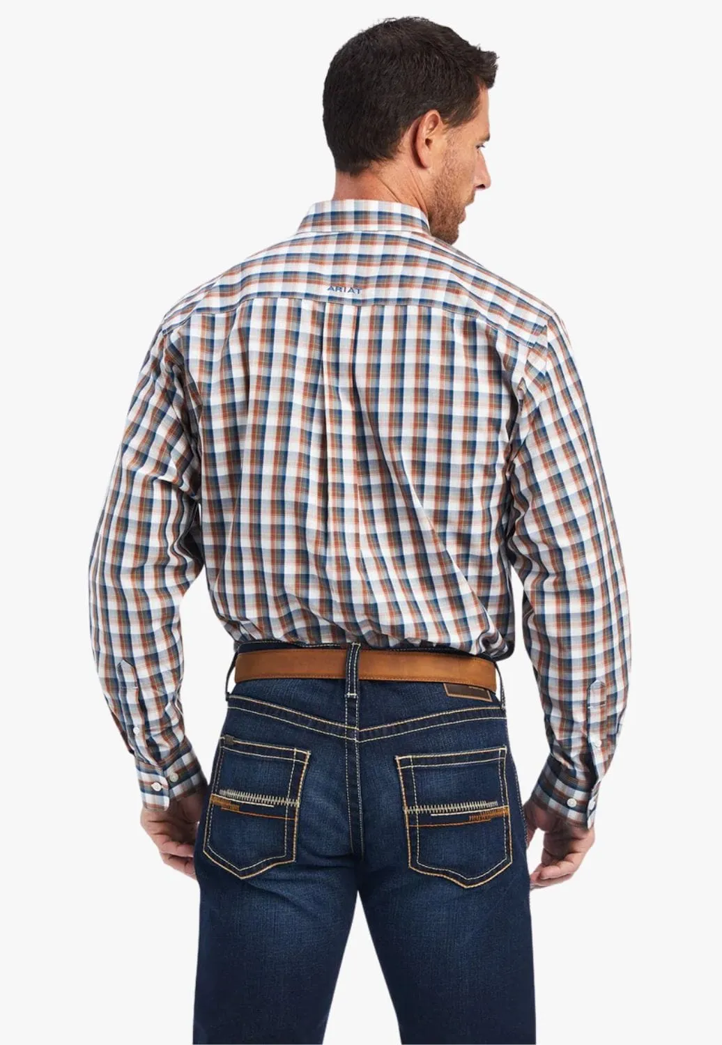 Ariat Mens Wrinkle Free Scout Classic Long Sleeve Shirt