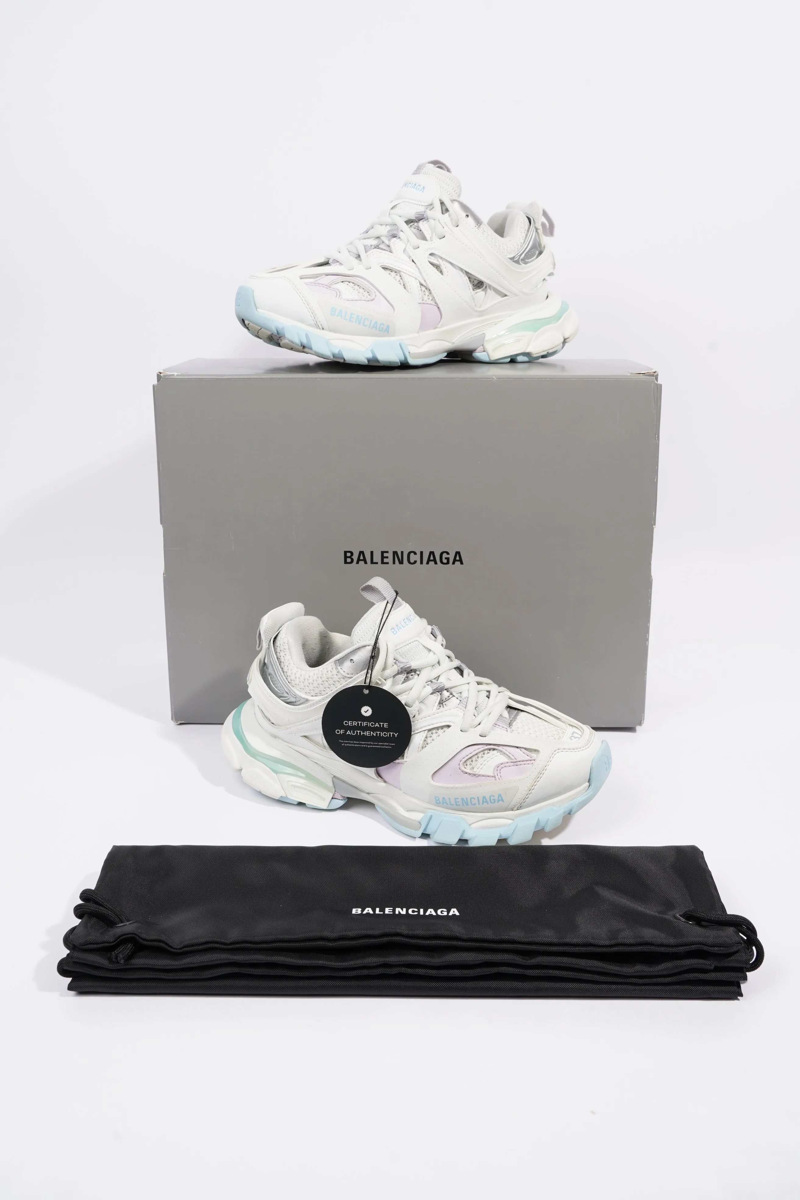 Balenciaga Womens Track Pastel EU 37 / UK 4