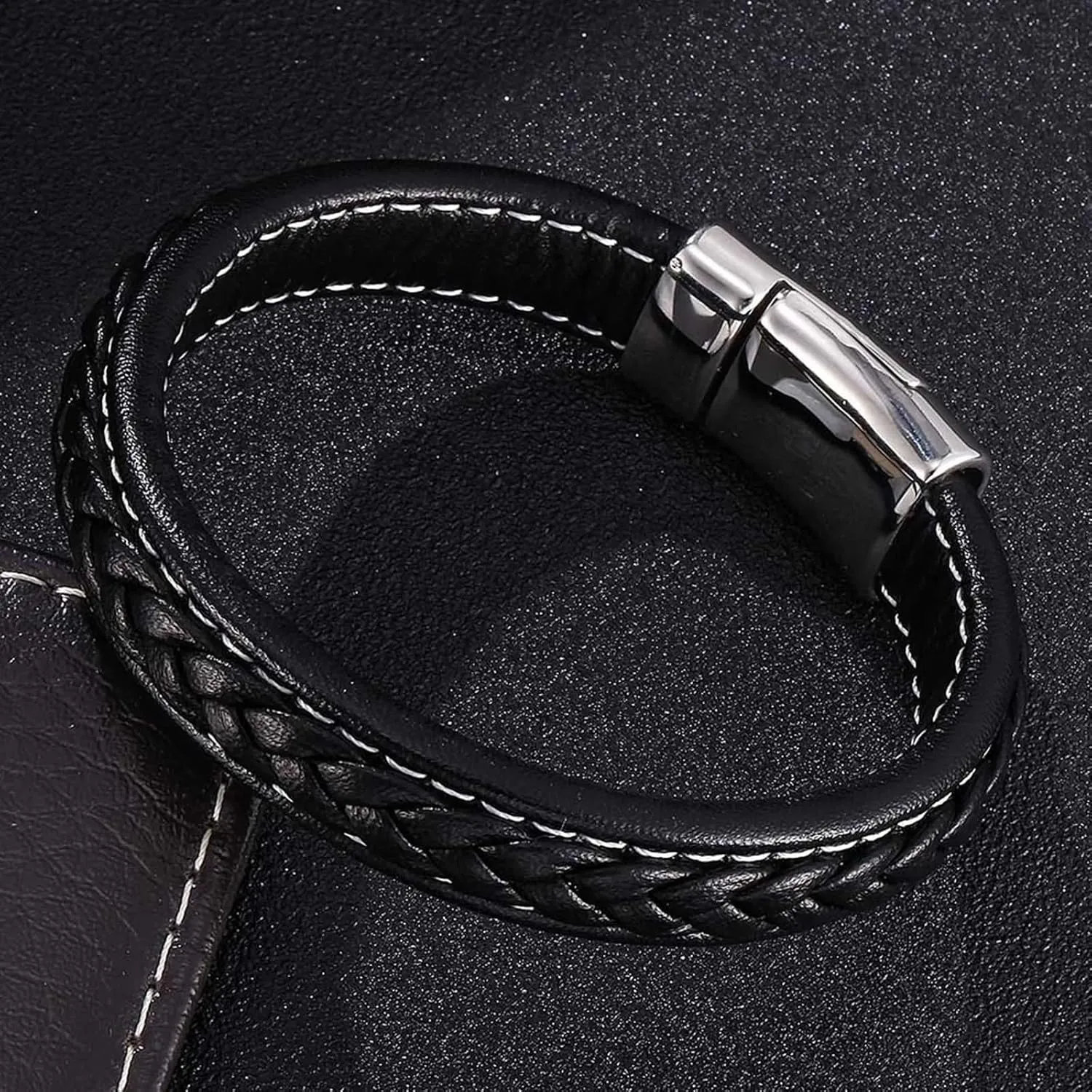 Best Friend Bracelet Set, Bracelets Men Owl Leather Bangle Men's Bracelet Mens Accessories Jewelry