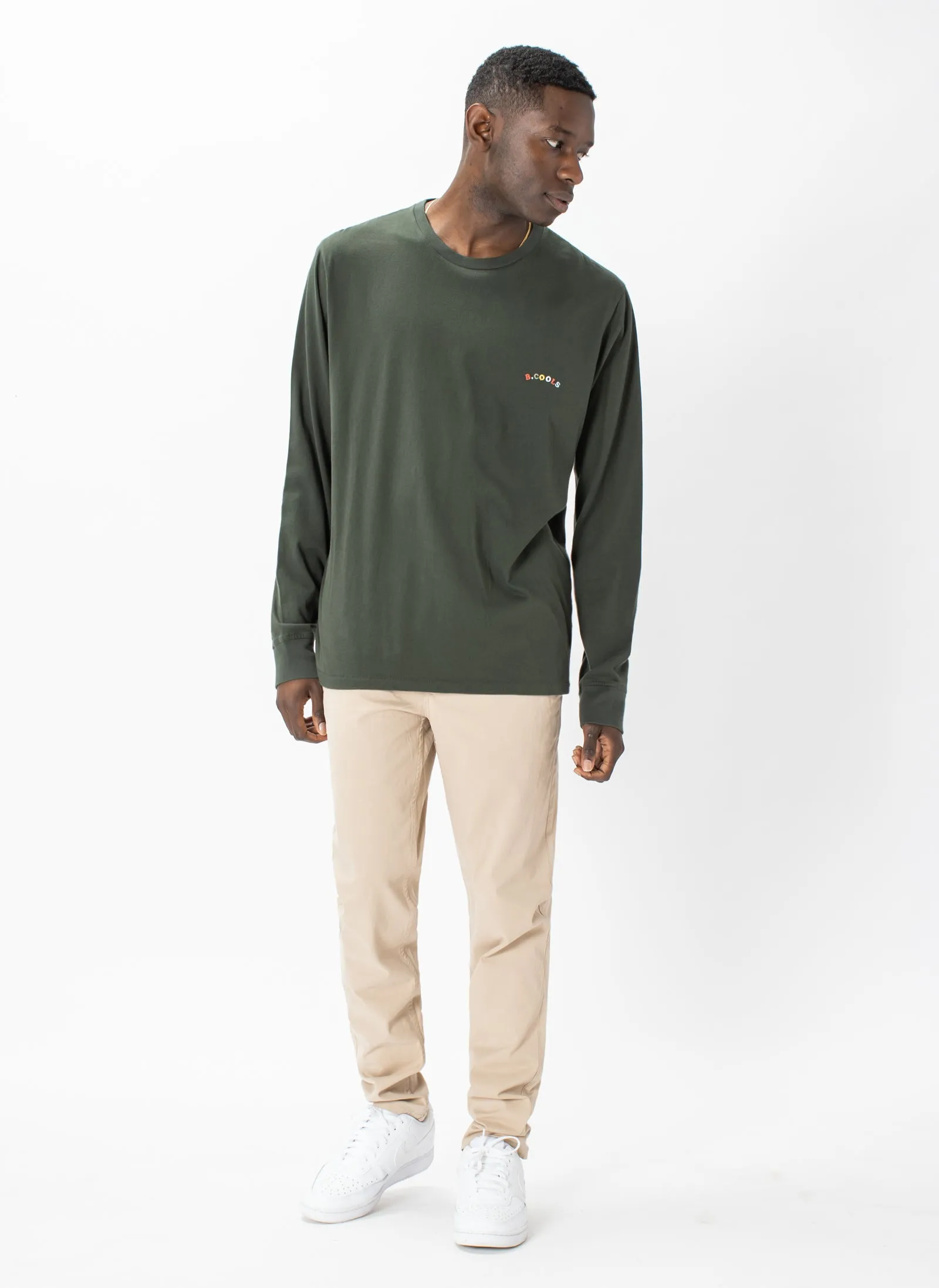 B.Nostalgic Embro LS Tee Forest