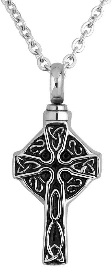 Casa De Novia Urn Necklaces Ashes Jesus Cross Lords Prayer Heart Cremation Jewelry Keepsake Memorial Urn Pendant Locket