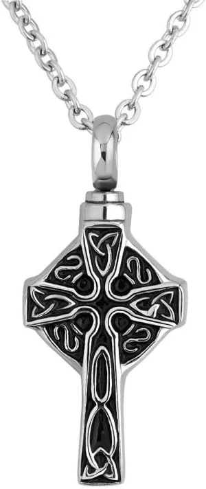 Casa De Novia Urn Necklaces Ashes Jesus Cross Lords Prayer Heart Cremation Jewelry Keepsake Memorial Urn Pendant Locket