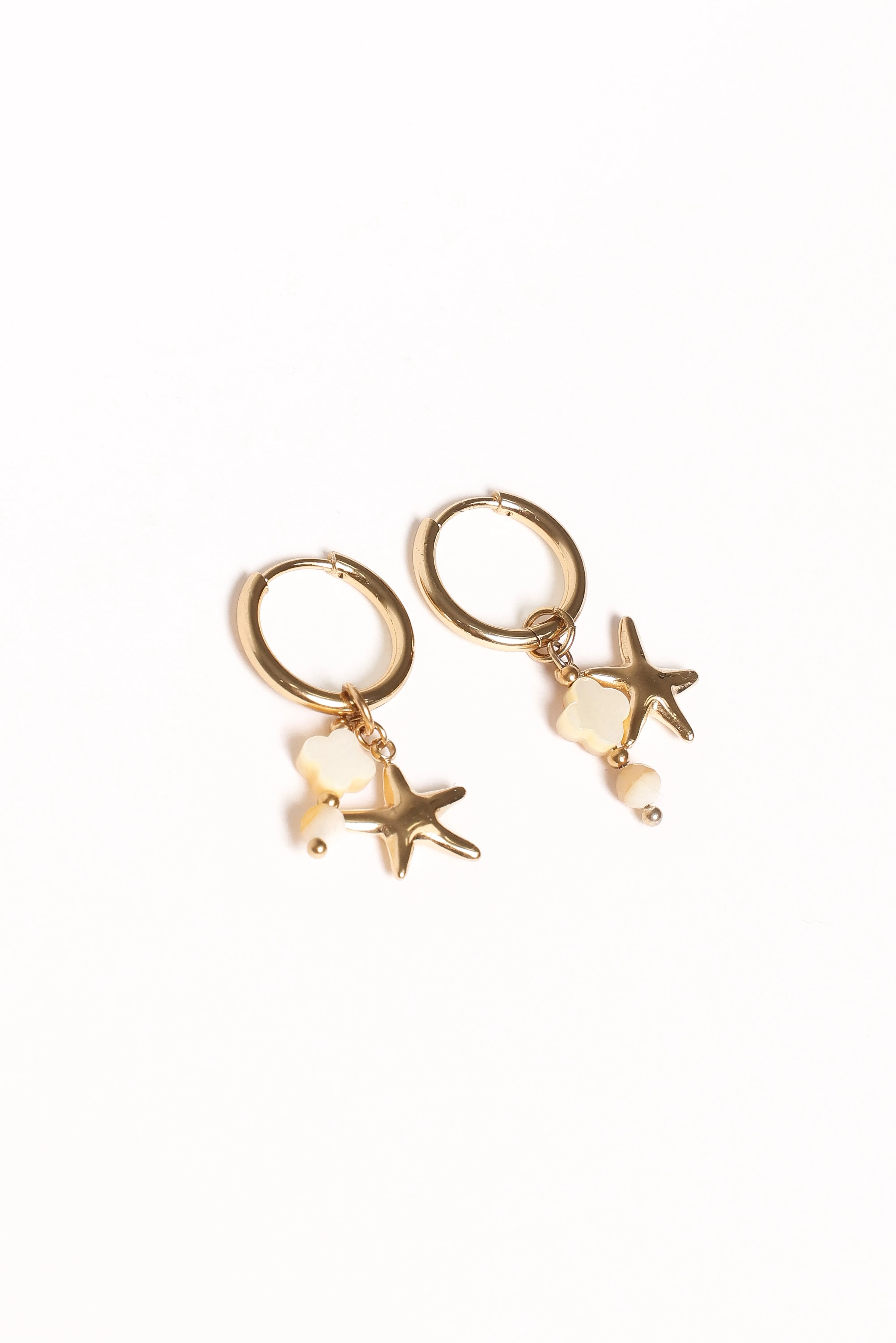 Catania Charm Earrings - Gold