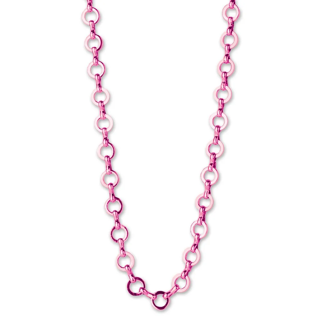 Chain Necklace (Pink)