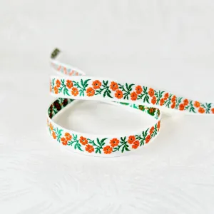 Cheerful Flowers Jacquard - Vintage - Multiple Colorways