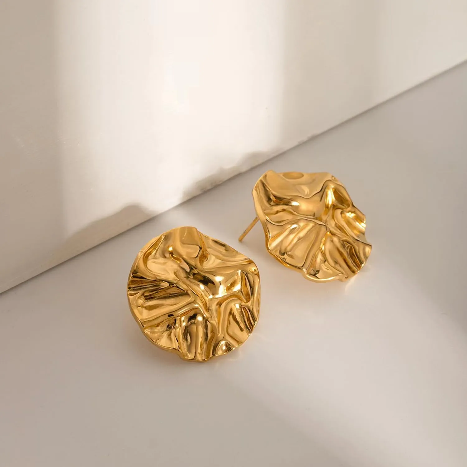 Chunky Gold Earrings for Women
