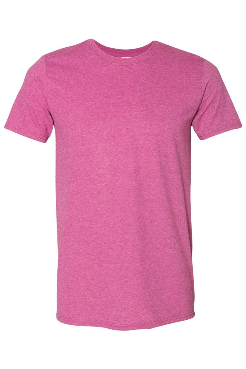 Colorful Less People More Dogs Softstyle Adult T-Shirt