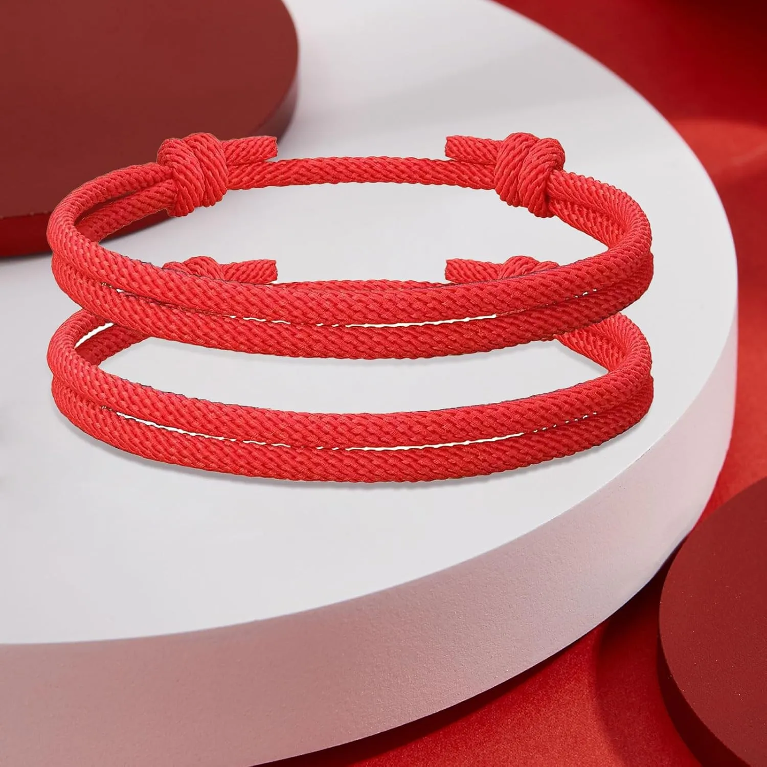 Couples Bracelets Boyfriend Gifts Matching Adjustable Rope Bracelet for Couples, Anniversary Birthday Christmas Gift for Him and Her