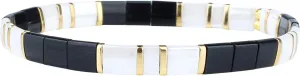 CQUAN CHI Colorful Stretch Strand Bracelets Tila Miyuki Friendship Bracelet Bangle