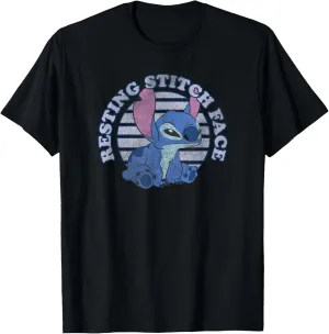 Disney Lilo & Stitch Resting Stitch Face T-Shirt