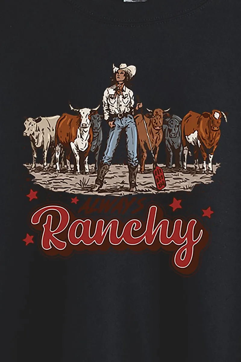 Doodle Always Ranchy Heavy-weight Crew Sweatshirt