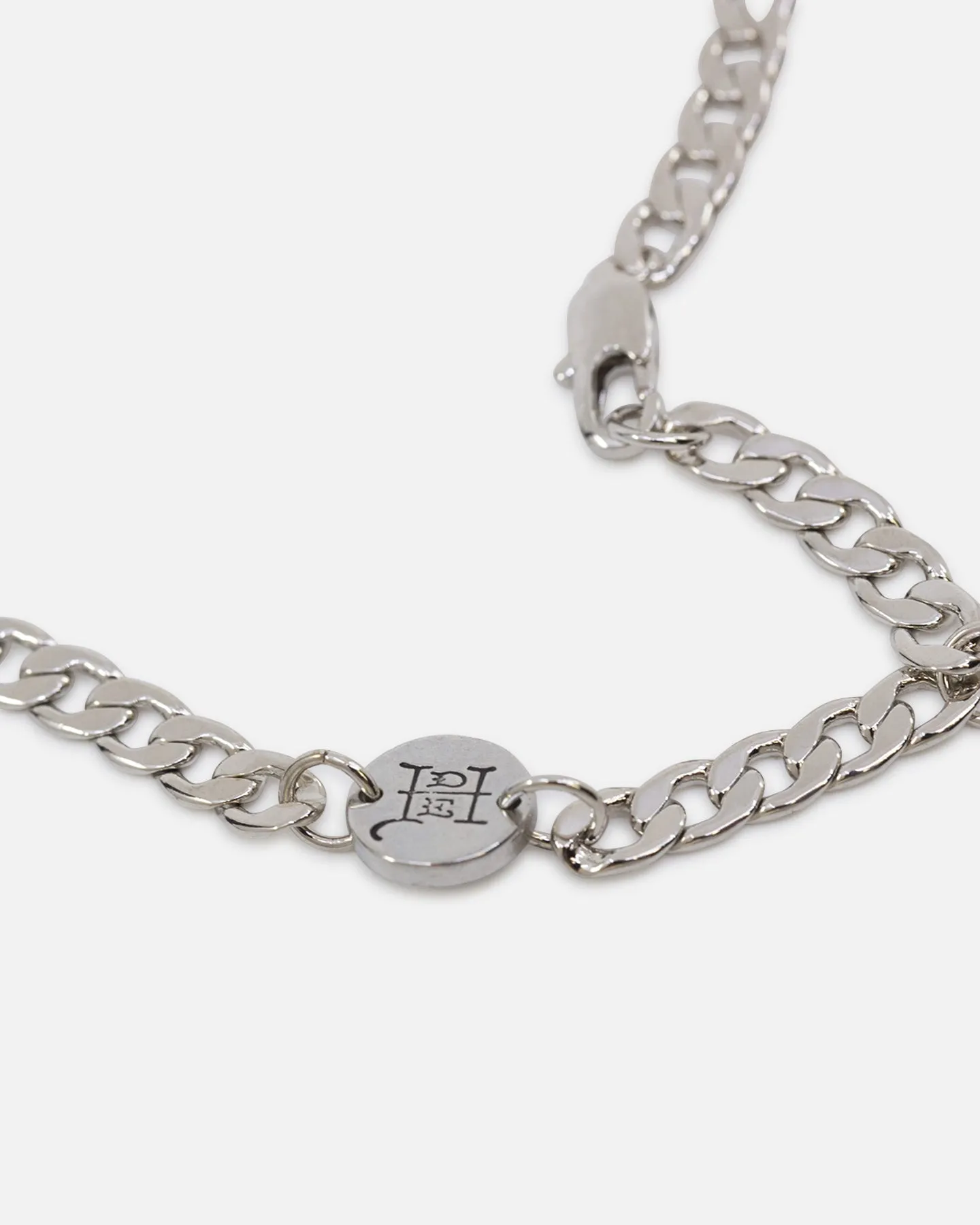Ed Hardy Heart & Dagger Necklace Silver