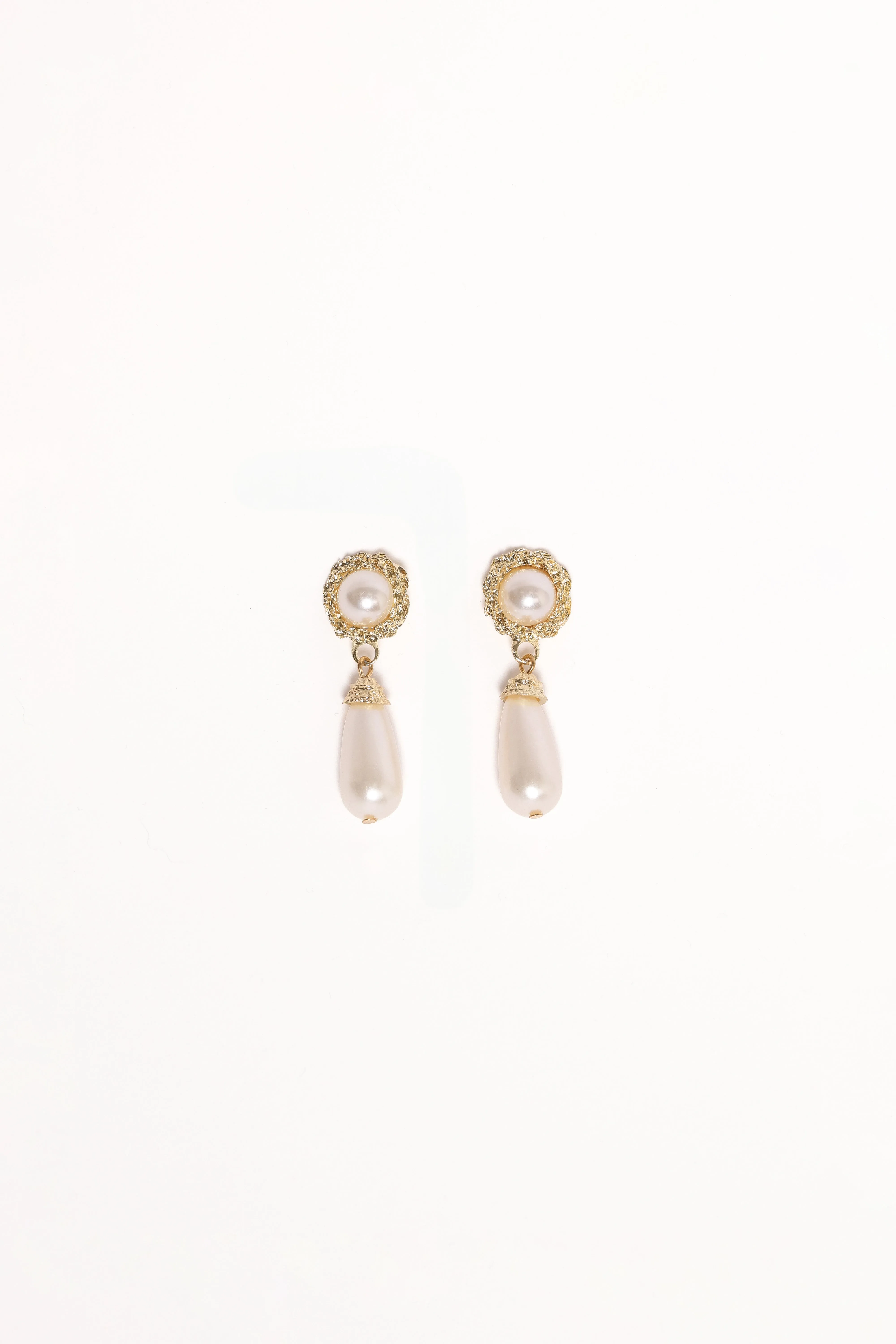 Estelle Earrings - Gold/Pearl