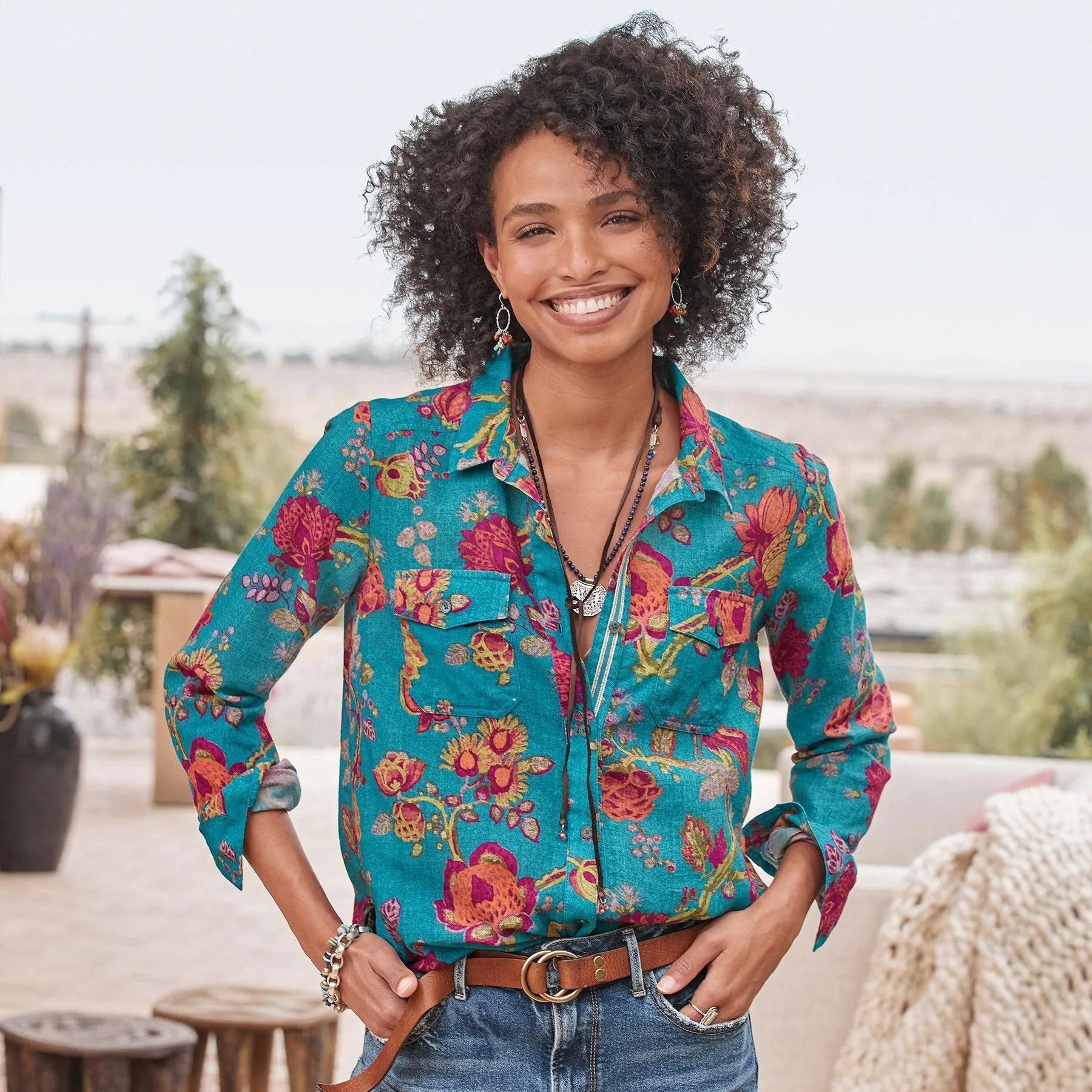Floral Joy Top
