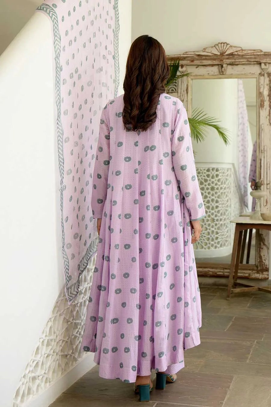 Fresh & Wild Lavender Kurta Set