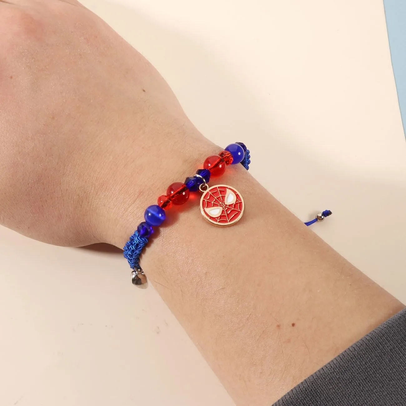 Friendship/Couples Bracelets Set, Birthday Valentine's Day Jewelry Gifts for BF GF Daughter Sister Bestie,Spider Kitty Gwen Matching Bracelet for Couples Best Friend