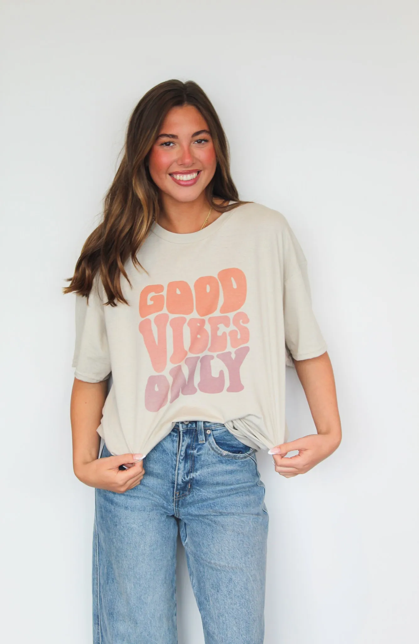 Good Vibes Only Graphic T-Shirt