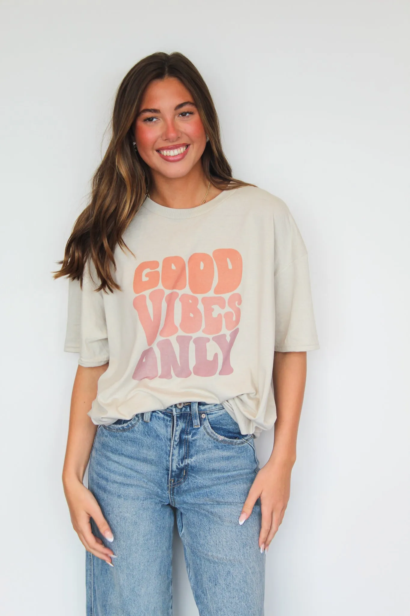 Good Vibes Only Graphic T-Shirt