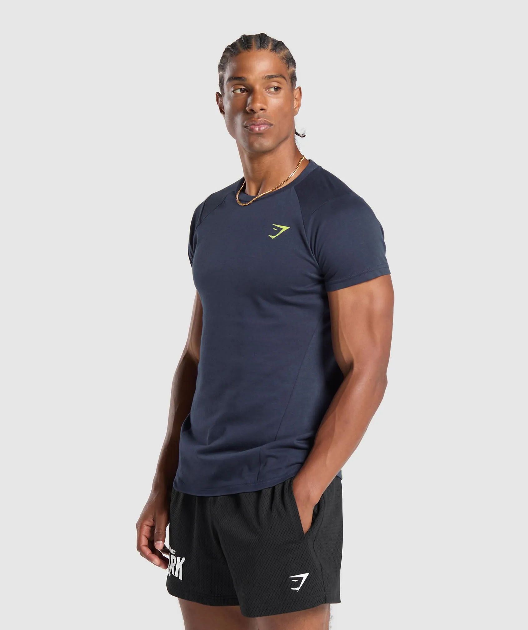 Gymshark Bold T-Shirt - Heavy Blue