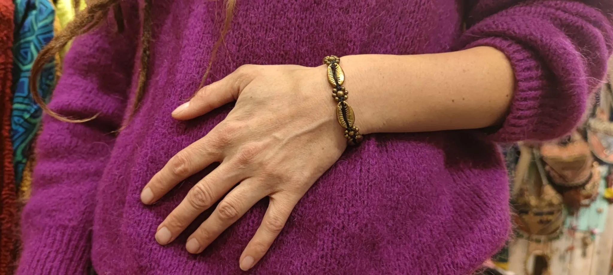 Handmade Steanless Steal shell Bracelets- Shell Beauty