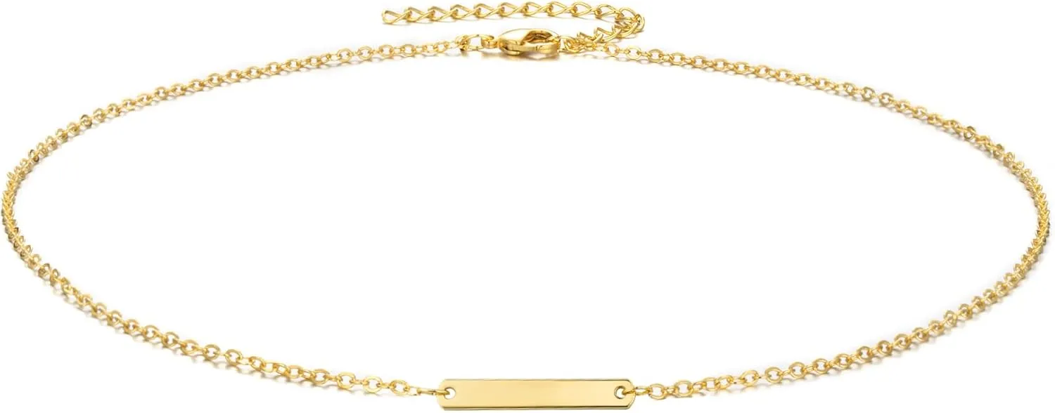 itianxi Dainty Cross Charm Pendant Necklaces,14K Gold Tiny Three Ball Necklace,Simple Fashion Jewelry for Women