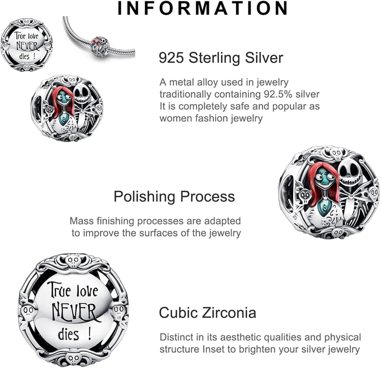 Jewelry 925 Sterling Silver Animals Chrismas Tree Character Charms for Women Bracelets Necklaces,Mother's Day Christmas Gifts for Women