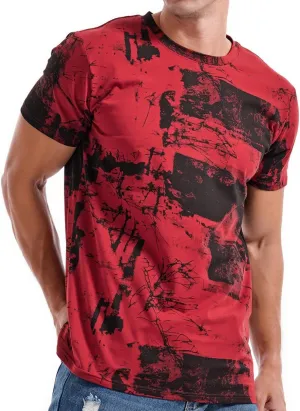 KLIEGOU Mens Hipster Hiphop Tees - Fashion Print T-Shirts
