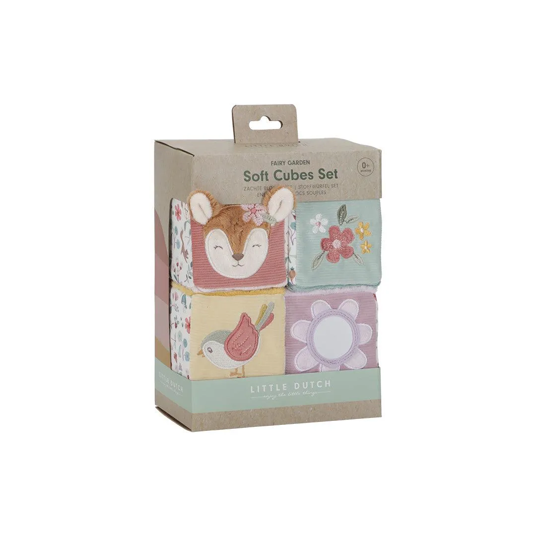Little Dutch 4 Soft Blocks - Fairy Garden