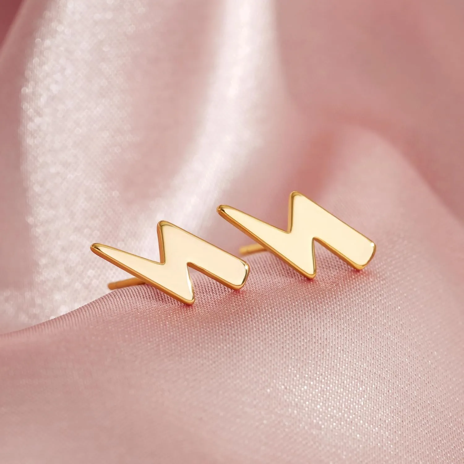 LOYATA Earring Stud Sets for Women 14K Gold Plated 925 Sterling Sliver Post Small Stud Earrings for Women Hypoallergenic Gold Trendy Jewelry for Women