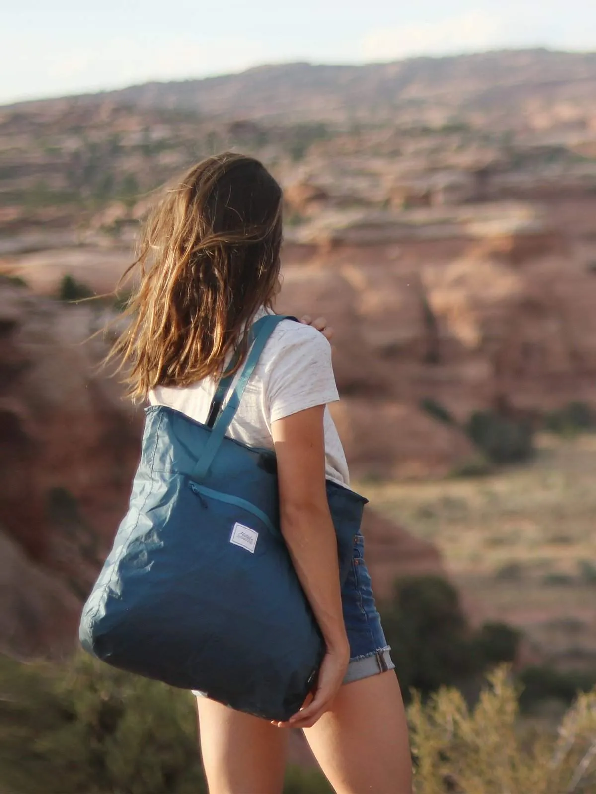 Matador Transit Packable Tote Bag Indigo Blue