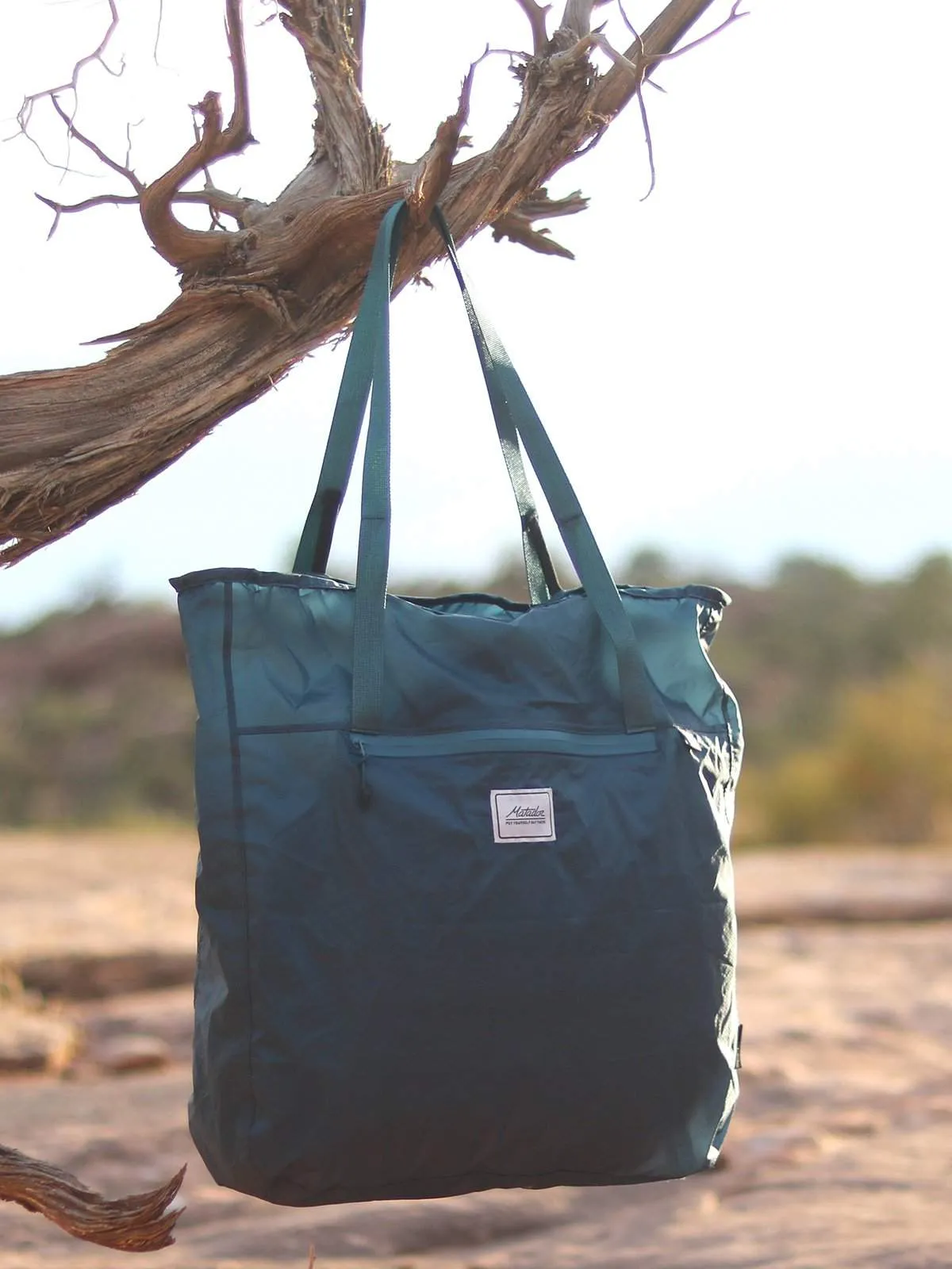 Matador Transit Packable Tote Bag Indigo Blue