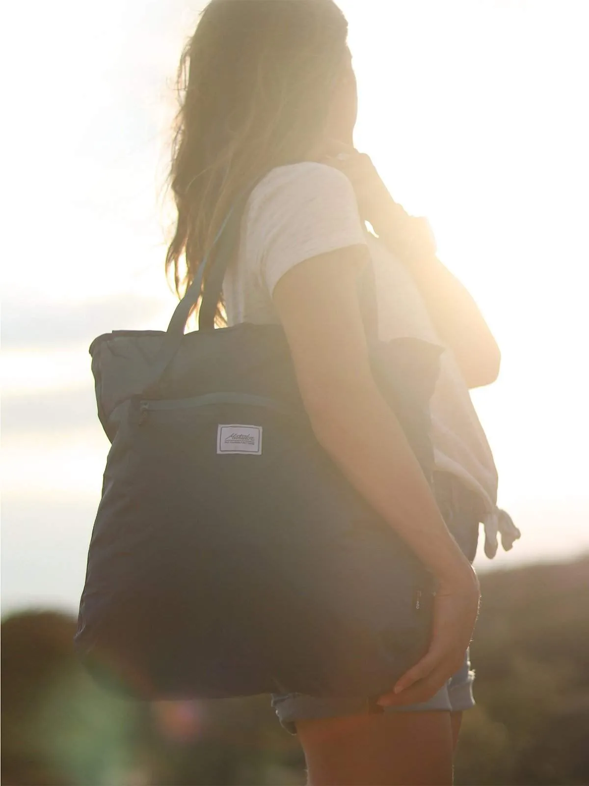 Matador Transit Packable Tote Bag Indigo Blue