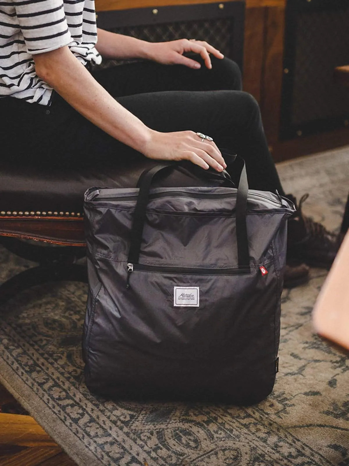 Matador Transit Packable Tote Bag Indigo Blue