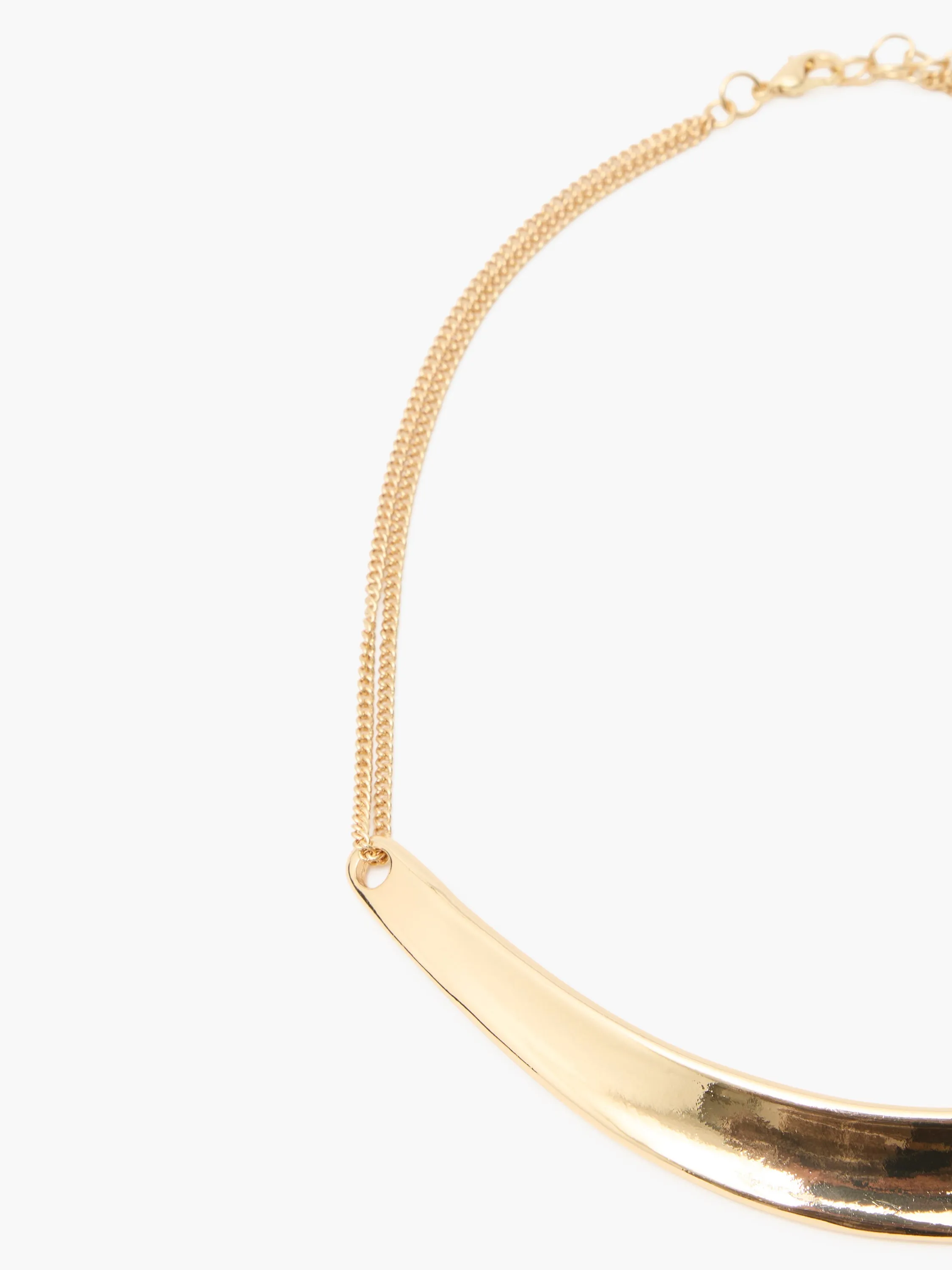 Metal Curve Collar Choker
