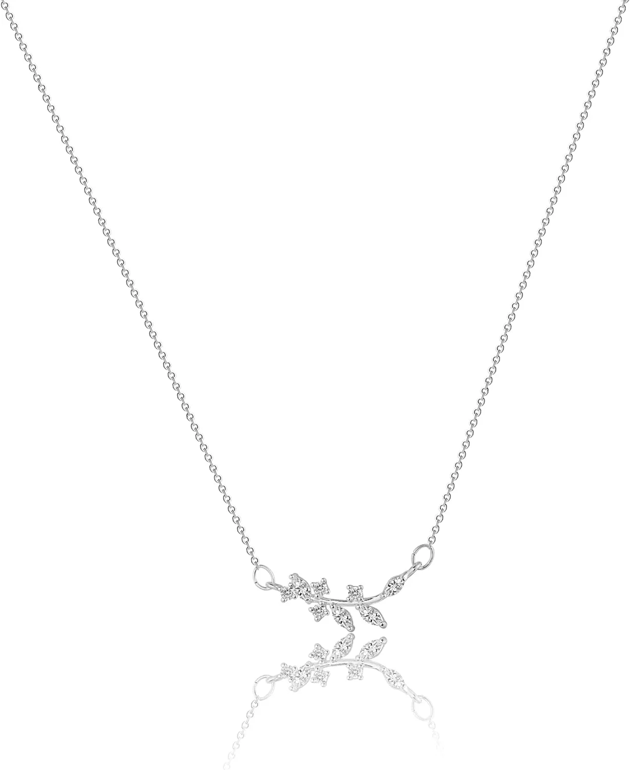 MIDEEO 14K Gold Leaf Pendant Necklaces for Women Dainty Sun Coin Choker Medallion Moon Star Necklace Minimalist Jewelry