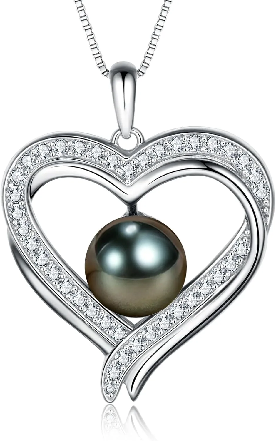 Mothers Day Gifts for Mom, Wife, Women - Tahitian Black Pearl Necklaces, Fine Jewelry for Anniversary, Birthday, Valentine's Day