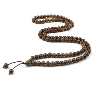 Multilayer 108 Wood Beads Bracelet 8Mm Tibetan Buddhist Mala Charm Rosary Prayer Beaded Bracelets For Women Men Jewelry