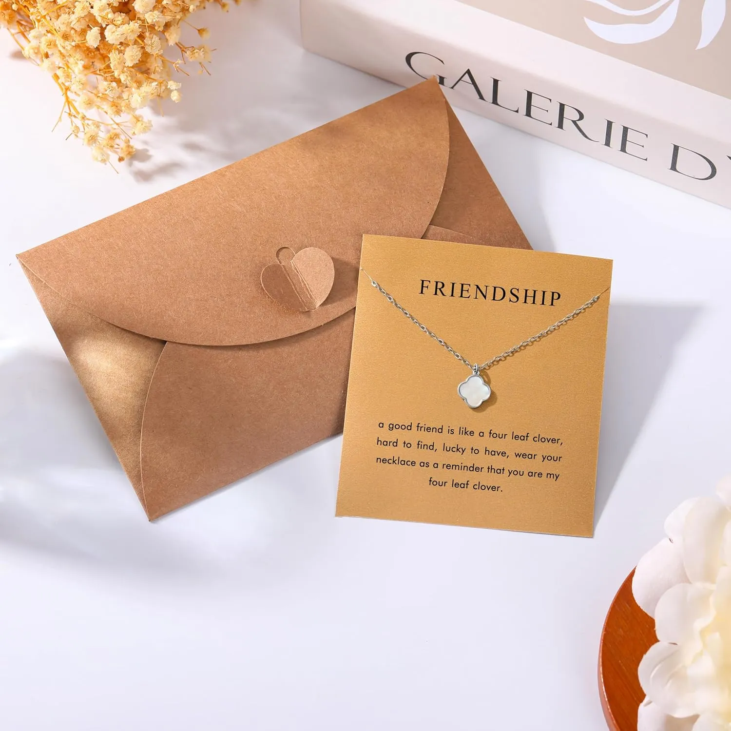 Necklaces for Women Teens, Horseshoe Butterfly Compass Necklace Best Friend Necklace Sister Gifts Daughter Gifts Graduation Chritmas Birthday