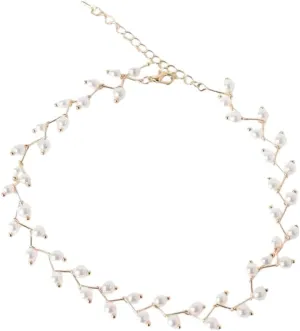 New 2025 Fashion Elegance Wedding Bridal Necklace Luxury Imitation Pearl Beads Choker Women Her Necklaces Jewelry Fashion Accessories Creative Gift
