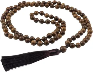 New 2026 Unisex 8Mm 108 Beads Necklaces Mala Sandalwood Wooden Bead Necklace With Tassel Pendant Buddhist Charm Jewelry Findings Gifts For Women Men Yoga Fashion Trendy Accessories Creative Gift And