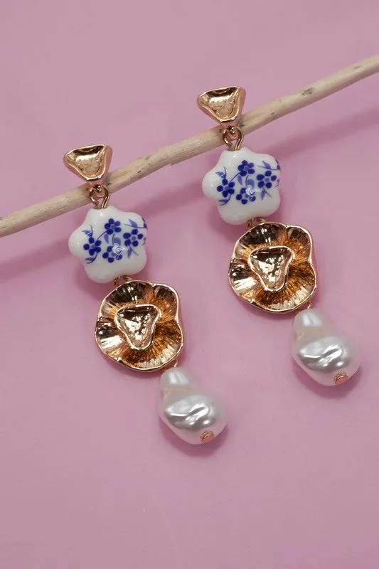 Old World Dangle Drop Earrings