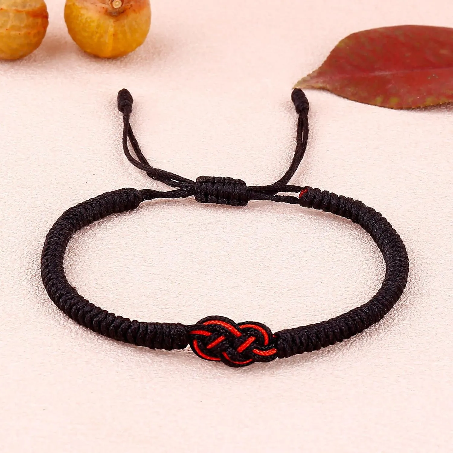 Pingyongchang Couple Bracelets Red String of Fate Bracelet Lucky Protection Long Distance Knot Handmade Relationships Matching Bracelets for Boyfriend Girlfriend Women Men Gifts Jewelry